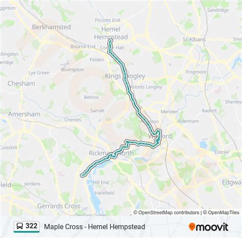 322 Route: Schedules, Stops & Maps 